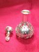 Alvin.  999 Silver Over Glass Perfume Bottle Gorgeous Exceptional Condition Perfume Bottles photo 1