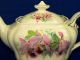 Royal Doulton Orchid Flowers Teapot D 5215 Vintage 1930s England China Tea Pot Teapots & Tea Sets photo 2