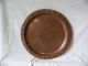 Wmf German Copper Tray With Art Nouveau Stylized Flowers Pre 1916 Metalware photo 3