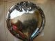 Gorgeous Victorian Repousse Art Deco Antique Silver Plate Vanity Mirror Lot Mirrors photo 7