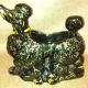 Mccoy Pottery Poodle Dog Planter With Yellow Leash. . Planters photo 1