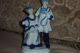 Vintage Germany German Figurine Couple Musicians Blue & White Figurines photo 1
