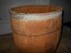 Vintage Wood Nail Keg Barrel Umbrella Holder 18 Inches T X 13 In Across Other photo 3
