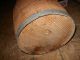 Vintage Wood Nail Keg Barrel Umbrella Holder 18 Inches T X 13 In Across Other photo 6