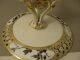 Eye Dazzling Pr Of Compotes Coalport Ad 1750: Hand Scenic Castles Ptd,  Pierced, Plates & Chargers photo 9