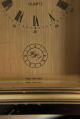 Elegant Hermle Germany Golden Desk Table Clock - Fhs - 60s 70s Junghans Kienzle Clocks photo 4