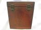 Very Cool Wooden Box.  Plush Lined, .  Decorative Dark Wood. Boxes photo 2