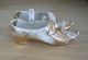 Antique Miniature Porcelain Shoes Present From The Crystal Palace London Gilt Figurines photo 7