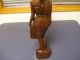 Vintage Hand Carved Wood Statue Of Kwan Yin Indonesian Bali Carving 1950 ' S 21 