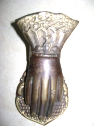 Victorian Brass Letter Holder photo