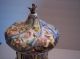Rare Cherubs In Relief Capodimonte Cigarette Lipstick Holder Reuge Music Box Other photo 1