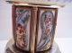 Rare Cherubs In Relief Capodimonte Cigarette Lipstick Holder Reuge Music Box Other photo 4