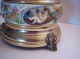 Rare Cherubs In Relief Capodimonte Cigarette Lipstick Holder Reuge Music Box Other photo 8