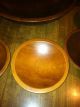Vintage Large Wooden Bowl And Ten Bowls Bowls photo 1