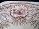 Antique Mulberry Plate - 9 - 1/2 