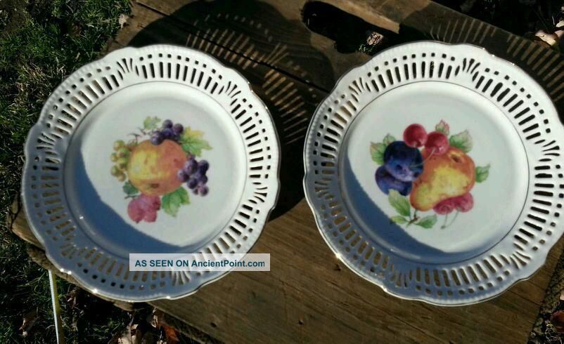 Ribbon Plates 2 Porzellan Imperial Germany Plates & Chargers photo