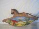 Antique Rocking Hobby Horse Hand Carved Boxes photo 1