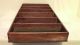 Antique Oak Wood Silverware Flatware Buffet Drawer Insert Storage Box 6 Spaces Boxes photo 11