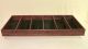 Antique Oak Wood Silverware Flatware Buffet Drawer Insert Storage Box 6 Spaces Boxes photo 4