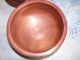Vintage Handmade Mahogany Wooden Bowl With Lid Bowls photo 3