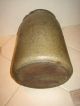 Antique Stoneware Salt Glaze Crock - Cobalt Decorated - 9 1/2 
