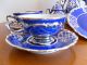Vintage Hertel Jacob Co Bavaria Germany Sterling Silver On Porcelain Tea Set Teapots & Tea Sets photo 2