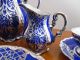 Vintage Hertel Jacob Co Bavaria Germany Sterling Silver On Porcelain Tea Set Teapots & Tea Sets photo 6