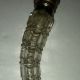 Antique Victorian England Perfume Horn Bottle Scent Cut Glass Vile (2) Perfume Bottles photo 3