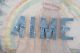 Antique Shabby Chic French Beaded Letters Word / Aime /fleuriste Other photo 3