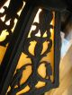 Vtg Antique Slag Glass Shade Handel Tiffany Era Arts&crafts Art Nouveau Bronze Lamps photo 7