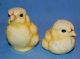 Vintge Pair Goebel Germany Porcelain Ceramic Pottery Baby Chicken Bird Figurines Figurines photo 1