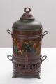 Antique Decorative Urn,  Hand Painted By Peter Ompir Urns photo 1