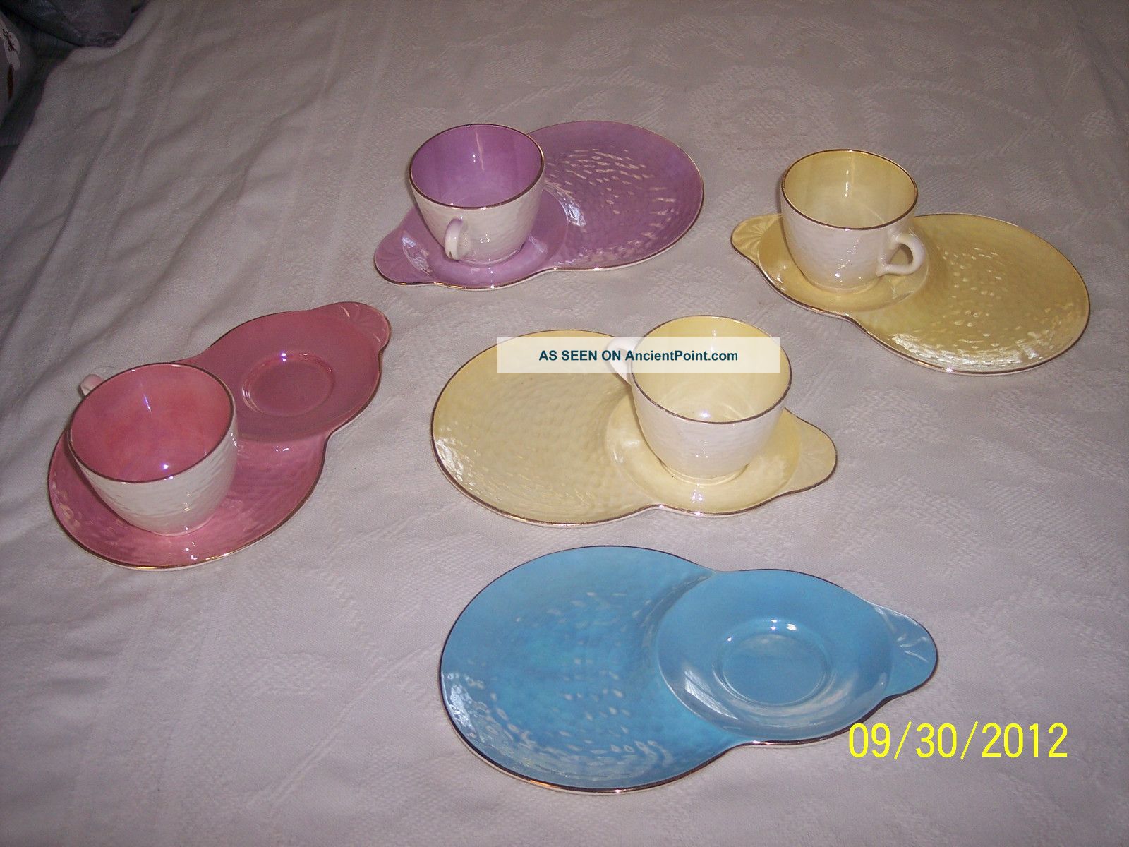 Maling Luster Ware Tennis Plates And Cups Plates & Chargers photo