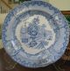 Antique Copeland Spode Seasons Blue & White Transferware Dinner Plate Plates & Chargers photo 11