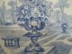 Antique Copeland Spode Seasons Blue & White Transferware Dinner Plate Plates & Chargers photo 1