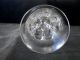 19th C Blown Panel Cut Wine Glass With Ball Knop Stemware photo 4