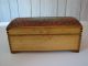 Antique Cedar Box With Mirror Boxes photo 4