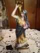 19th Cent Capodimonte - Roman Lady With Amphora - No.  2 Figurines photo 1