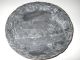 Antique Small Lead Dish Embossed W/washingtons Headquarters Newburgh Ny Metalware photo 3