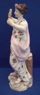 German Bisque Porcelain China Goddess Figurine With Baton Figurines photo 2