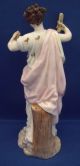 German Bisque Porcelain China Goddess Figurine With Baton Figurines photo 4
