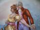 Antique Blenheim China Germany Man Woman Lovers Large Portrait Cabinet Plate Plates & Chargers photo 1