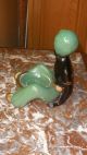Man W/ Turban Figural Molded Plaster Ashtray Glass Ashtray Figurines photo 3