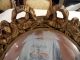 A Fine Painted And Parcel Gilt Renaissance Oval Mirror,  Probably Italian Mirrors photo 1