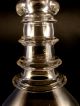 19th C Blown 3 Ring Bar Bottle Stemware photo 2