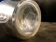 19th C Blown 3 Ring Bar Bottle Stemware photo 3