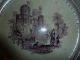 Mayer Baronial Purple & White Baronial Hall Plate Ca.  1840 Plates & Chargers photo 2