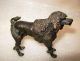 2 Austrian Vienna Bronze Sculptures Of Dogs,  Poodles Metalware photo 7