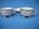 Antique European Ceramic,  Porcelain Demitasse Cups & Saucers Pair Cups & Saucers photo 1