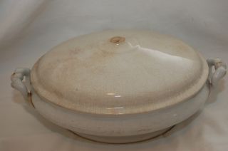 Vintage Ironstone Soup Tureen/casserole Dish T&r Boote photo